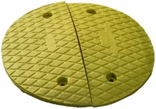 Próg podrzutowy U-17, PW-P | 5 cm, drogowy, żółty